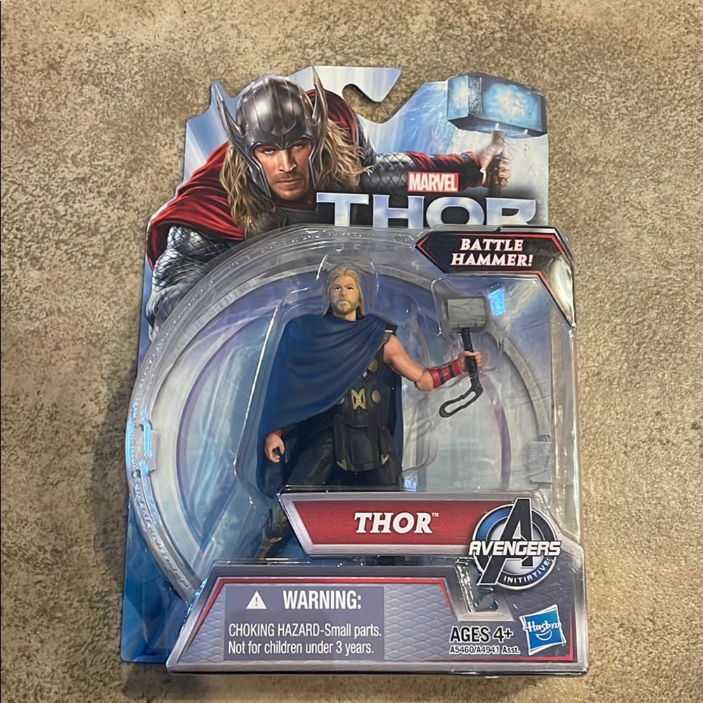 NIB Marvel Thor Action Figure with Battle Hammer